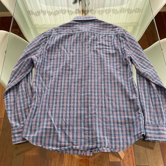 Faherty Brand Casual Button Down Size Large - Picture 2 of 6